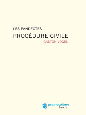 cover image of Les Pandectes